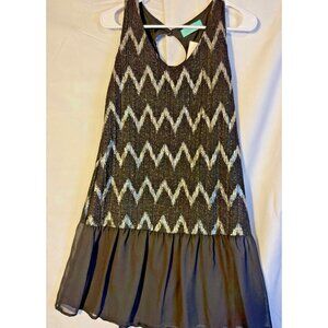 Party Dress Vintage Vibes 1920's Black Filly Flair Womens Medium NWT Regency